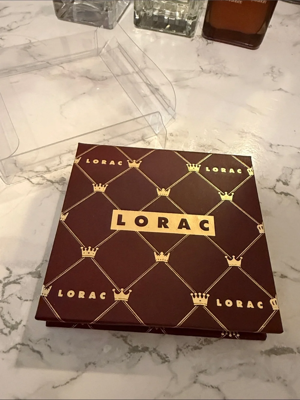 NIB LORAC Gold Satin Eyeshadow palette 8g